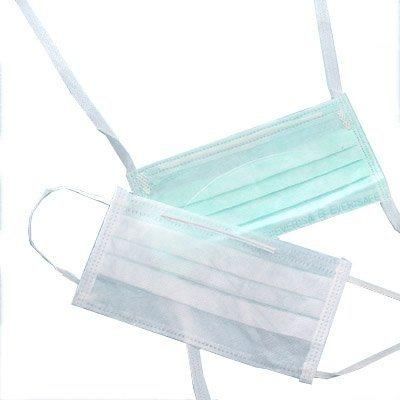 Disposable Medical Supply PP Non-Woven Face Mask Tie-on
