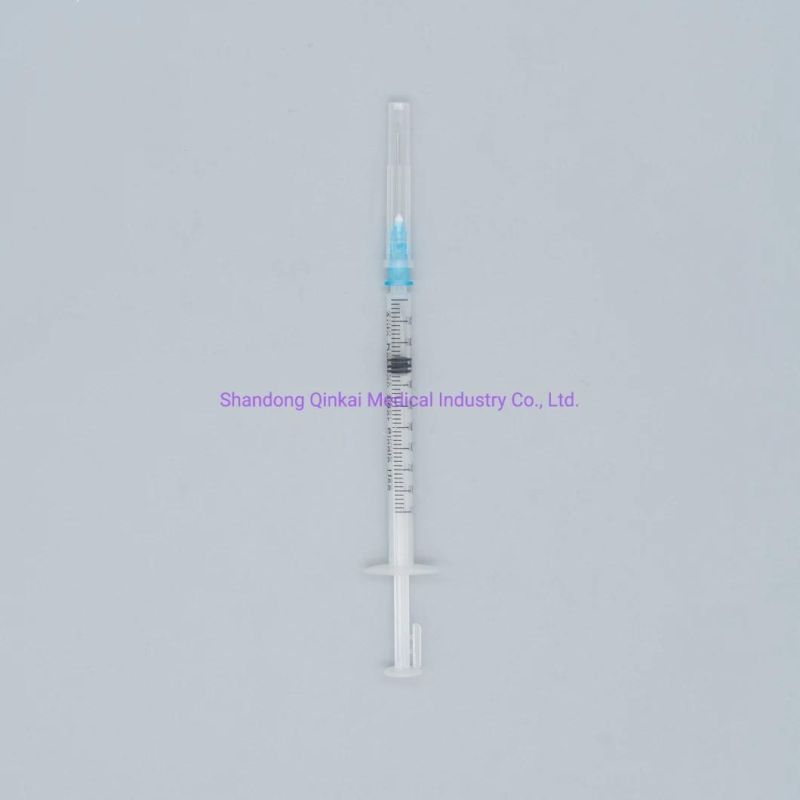 Disposable Syringe /3-Parts / Luer Lock and Luer Slip Medical Syringe