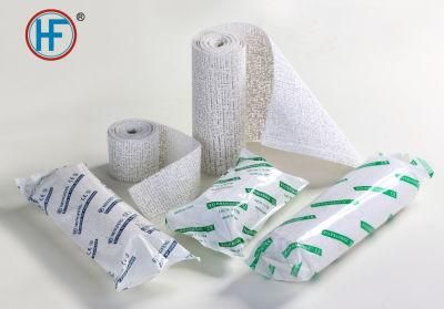 Mdr CE Approved Cotton and Plaster Medical Plaster Bandage for Fixation of Surgical Operation