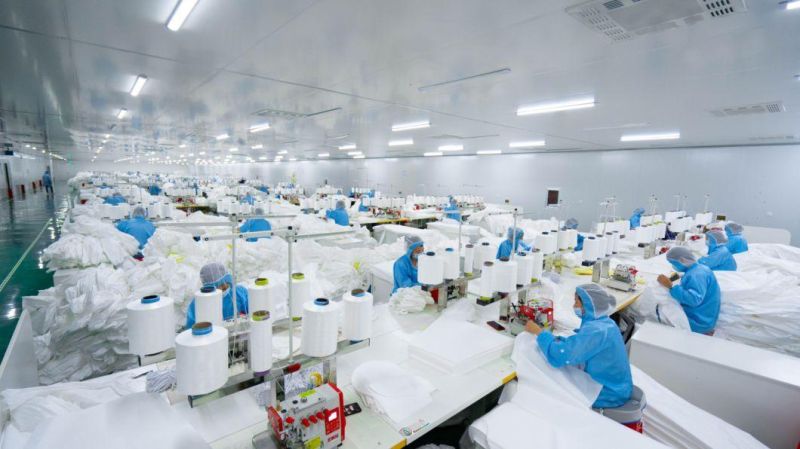 Disposable Chemical Protection Garments for Mining Antistatic Breathable Workwear