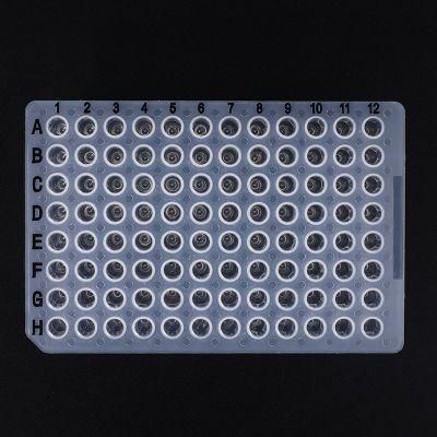 Wholesale 96 Laboratory Transparent PCR Plastic Test Plate