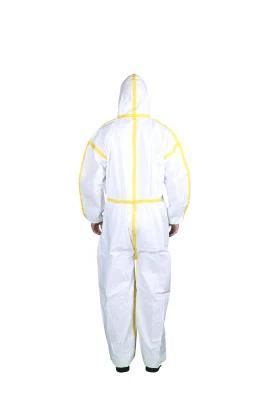 Disposable Workwear Industry Painting Use Chemical Coverall En 1149-5