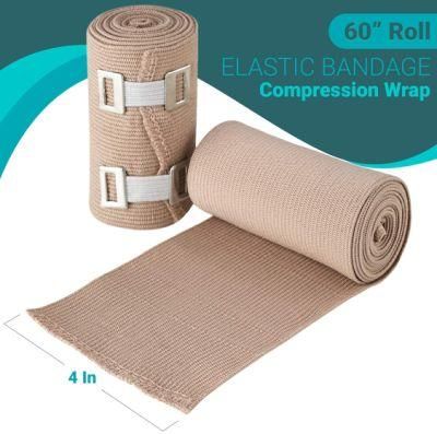 Medical Hospital Disposable Approved Elastic Plain Spandex Bandage