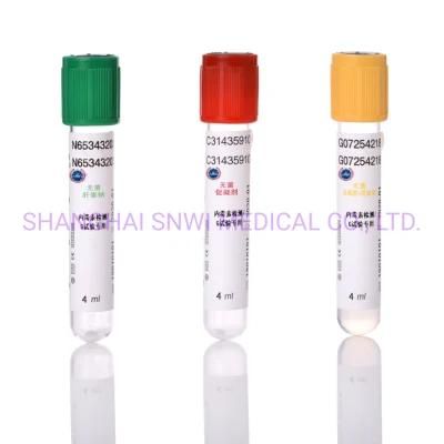 Medical Disposable Consumables Vaculuum Blood Collection Tube with CE