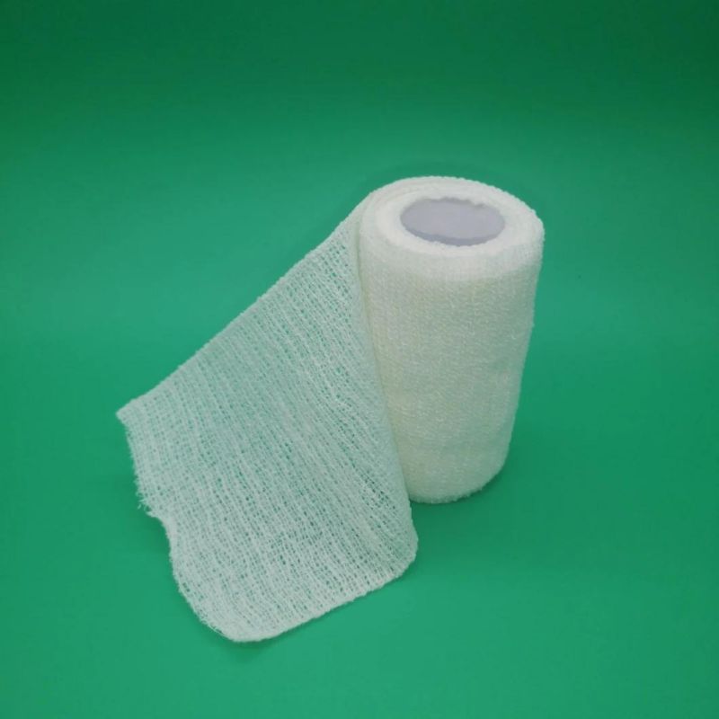 Latex (Latex free) Microparticles of Which It Is Covered PBT Self-Cohesive Bandage