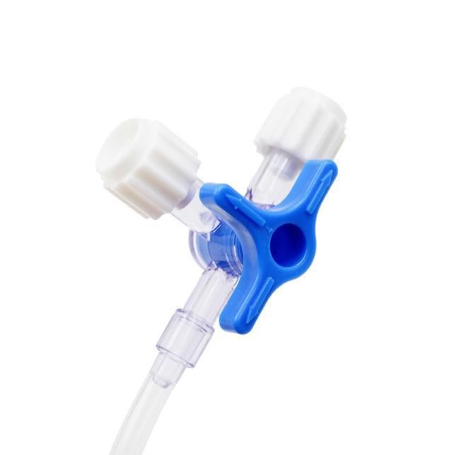 Medical IV Three-Way Stopcock with Luer Valve CE ISO