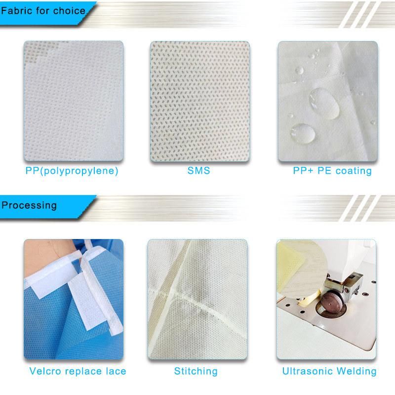 Disposable Non Woven Surgical Gown, Doctor Gown