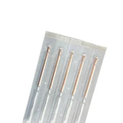 Factory Price Disposable Sterile Copper Wire Handle Acupuncture Needle for Medical