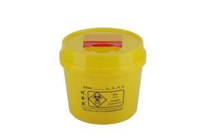 Medical Use Sharps Disposal Box Sharp Container Round 6.5lb