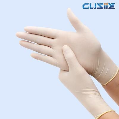 Disposable Powder Free Latex Examination Gloves for Household