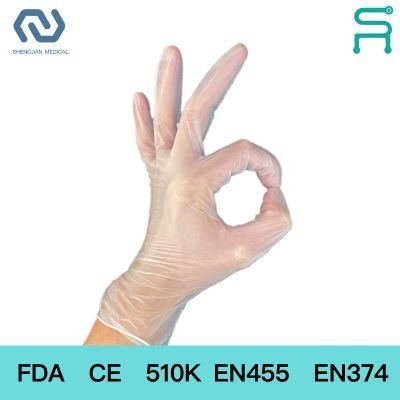 PVC Gloves FDA CE Disposable PVC Vinyl Gloves