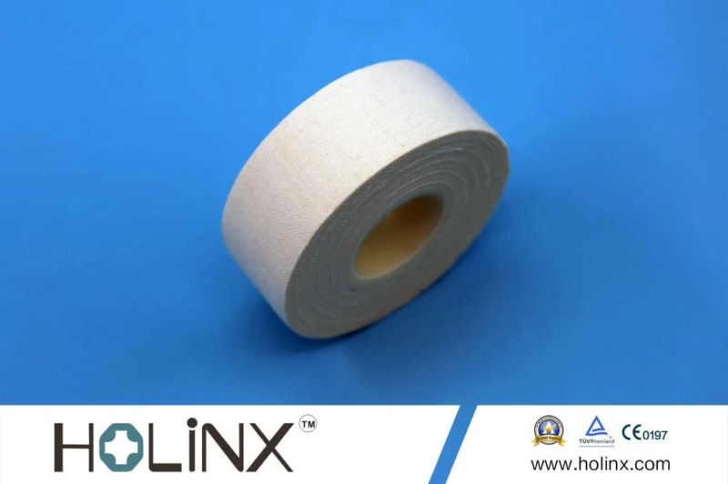 Hot Sale OEM White/Beige Color Zinc Oxide Adhesive Cotton Tape Plaster