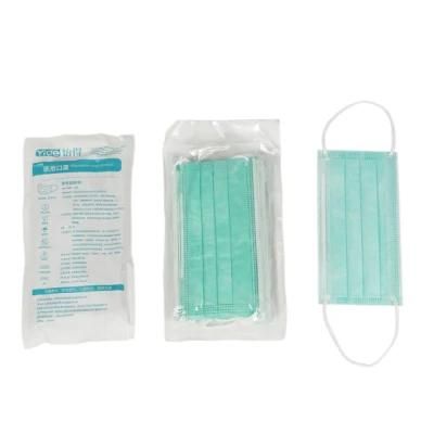 Disposable Face Mask 3 Layers, 3 Ply Face Mask with Elastic Ear Loops