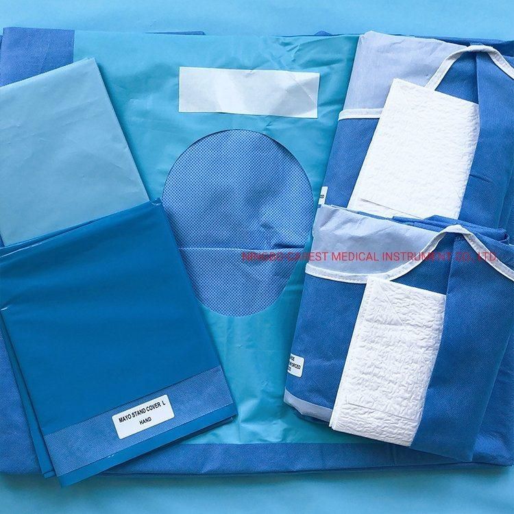 Medical Disposable Sterile Universal Surgical Pack Surgical Drapes
