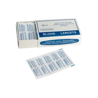 Cheap Plastic Handle Stainless Steel Blood Lancet 20g 31g