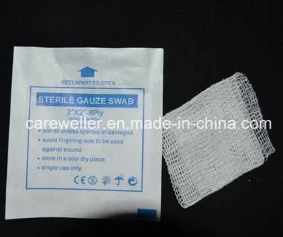 Sterile Absorbent Cotton Gauze Swab/ Gauze Pad
