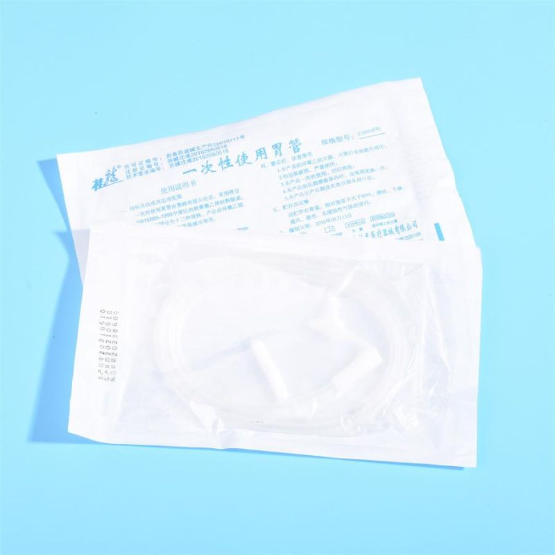 Disposable Use Mouth and Nose Inspection Nasal Feeding Tube Wholesale Gastric Tube Silicone Nasogastric Tube Rubber Gastroesophageal Tube