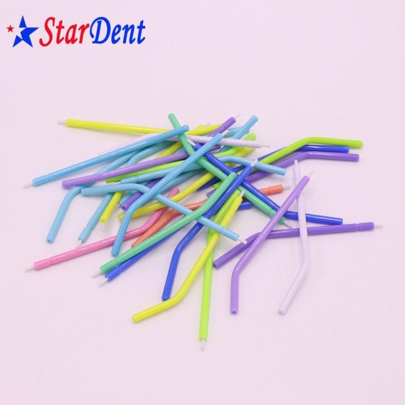 Disposable Product Plastic Air Water Syringe Tips / Dental Disposable Syringe Tips