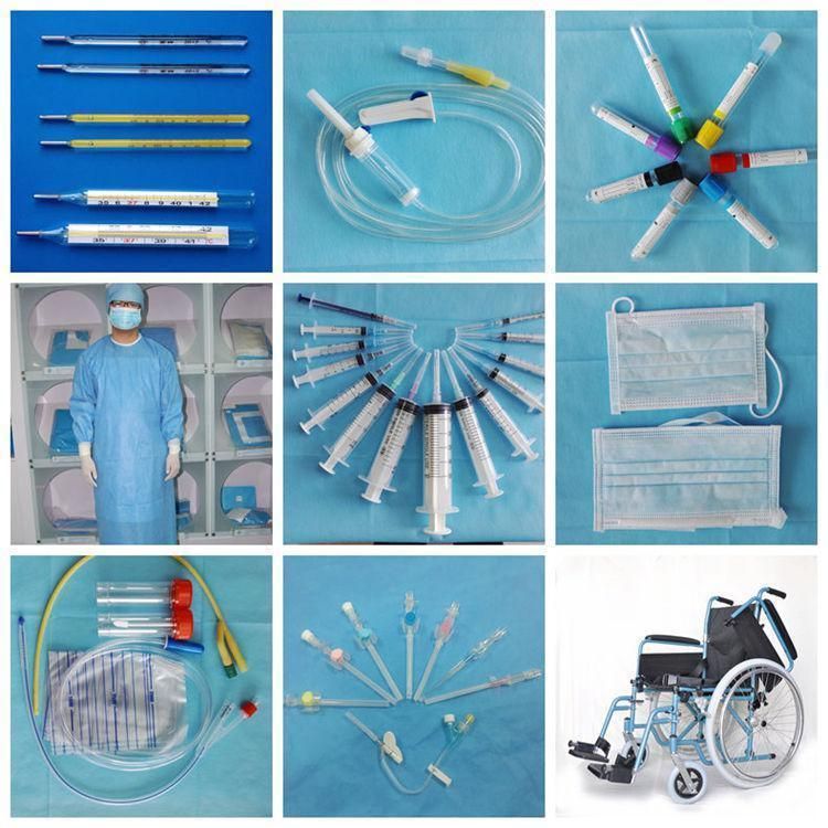 CE ISO Approved Disposable Pull-Push Valve Urine Bag for Adult