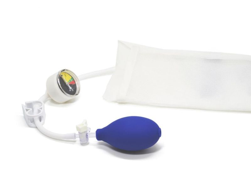 Reusable Pressure Infusion Bag, Pressure Infuser with Aneroid Gauge