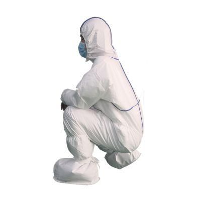 Guardwear Hazmat Disposable Protective Coverall China Manufacture Laminte 55GSM