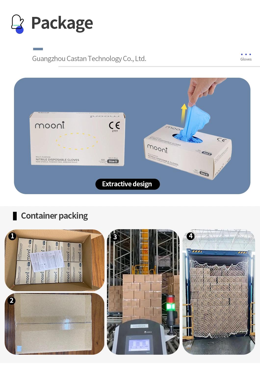 Manufacturer of Disposable Powder-Free Nitrile Gloves