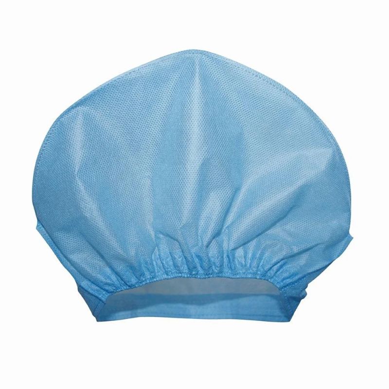 PP Non-Woven Disposable Bouffant Cap with International Cerificates