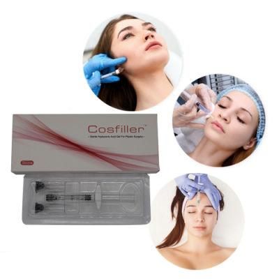 Cross Linked Hyaluronic Acid Ha Injection Skin Filler Face Nose Chin Injection