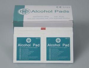 Alcohol Prep Pads Disinfection Alcoholic Wet Wipes Alcohol Swab with Pre Injection