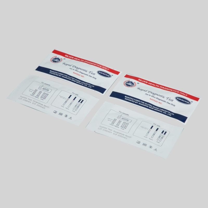 CE Approved One Step Diagnostic Testing Infectious Diseases Malaria/HCV/Hbsag/HP/HIV/Syphilis Rapid Test Kit (Strip/Cassette)