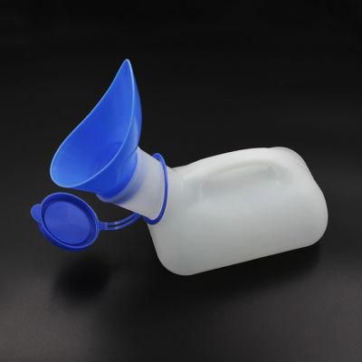 Urinal Portable Emergency Car Accessories Universal Mobile Toilet Shrinkable Mini Outdoor Camping PEE Bottle (Blue)