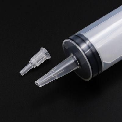 100ml Disposable Medical Ring Type Irrigation Syringe with Cap