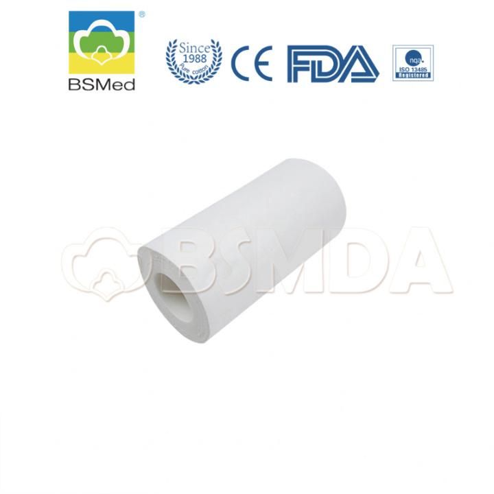 White Color Zinc Oxide Adhesive Plaster with Plastic Cover