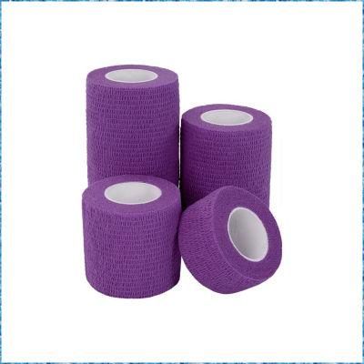 Non-Woven Waterproof Surgical Colorful Elastic Adhesive Cohesive Bandage