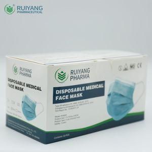 China Factory Christmas Mask Typeiir Medical 3 Ply Wholesale Facial Mask Disposable Surgical Facemask Distributor