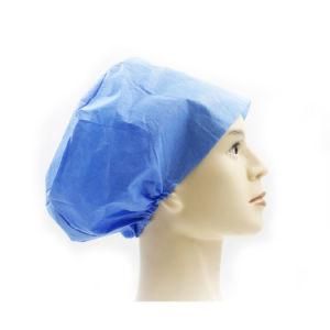 45g SMS Nonwoven Hospital Bouffant Protective Isolation Surgeon Scrub Head Cover Wholesale Medical Hat Disposable Surgical Cap