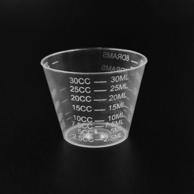 Disposable Plastic Measuring Cup for Medical Use