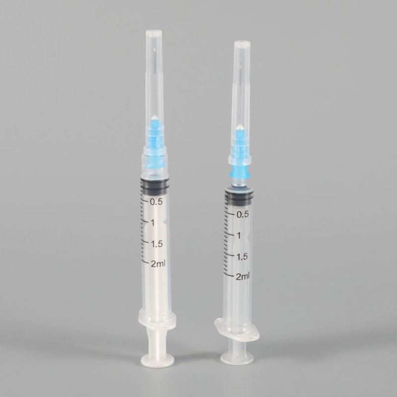 Luer Slip&Luer Lock Medical Syringes Disposable Syringe with Needle