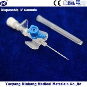Blister Packed Medical Disposable IV Cannula/IV Catheter 22g