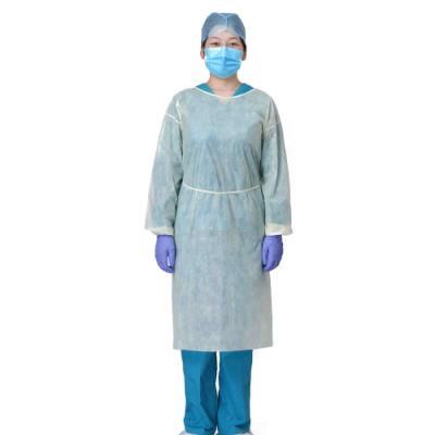 Spot Supply Durable Work Garment Medical Protective Gown with Good Service Rt312-10