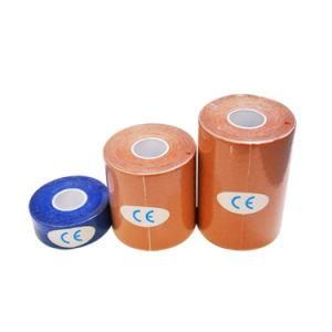 2.5cm, 7.5cm, 10cm Width Sports Elastic Kinesiology Tex Gold Tape Certificate by CE/FDA