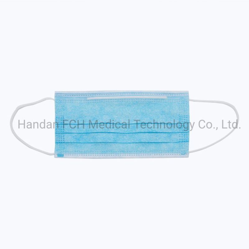 Manufacturer Medical 3ply Earloop 3 Layer Disposable Surgical Face Mask Non-Sterile