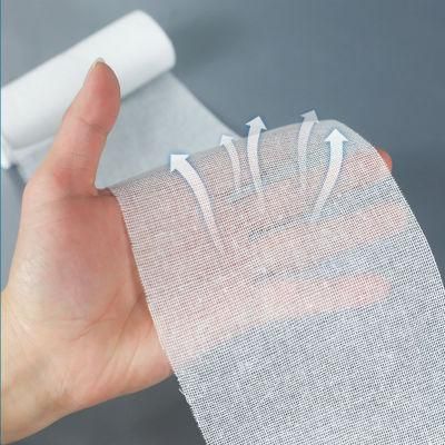 Medical Hemostatic Consumable Cotton Medical Gauze Bandage Roll