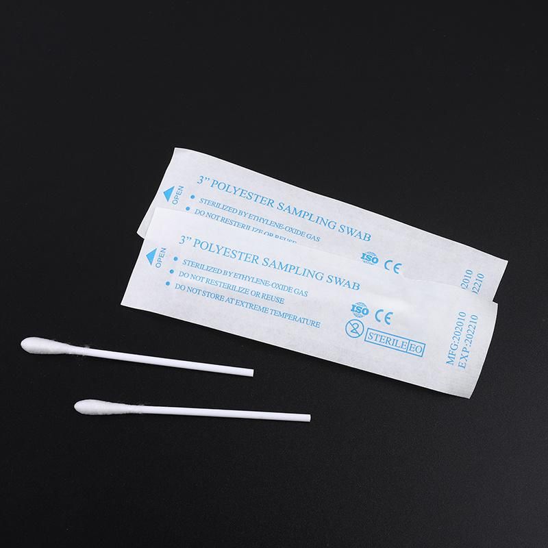 New Arrival Q Tips Sterilized Test Medical Sampling Virus Swab