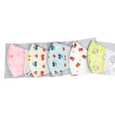 Mutiply Colors Non Woven Children Pm 2.5 Kids Face Mask Print Disposable 3 Ply