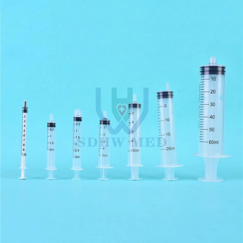 Disposable Colored 1ml 2/3ml 5ml 10ml 20ml Oral Feeding Syringe