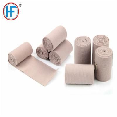 Mdr CE Approved Fasteners Hypoallergenic Compression Roll Universal Bandage with Wrapmetal Clip