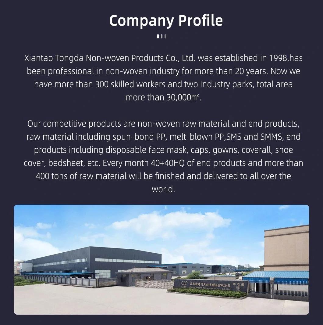 Food Processing Disposable Anti Skid Shoe Covers PP CPE Coated Non Woven China Suppliers OEM