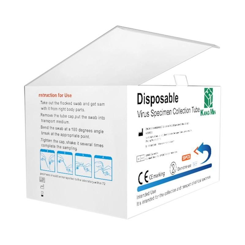 Bulk Price Virus Transport Specimen Collection Vtm Kit Box