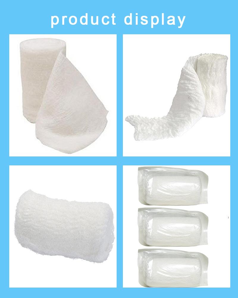 First Aid Gauze Bandages Roll Supplier with CE ISO13485 Different Size Medical Bandages First Aid Bandages Medical Gauze Roll